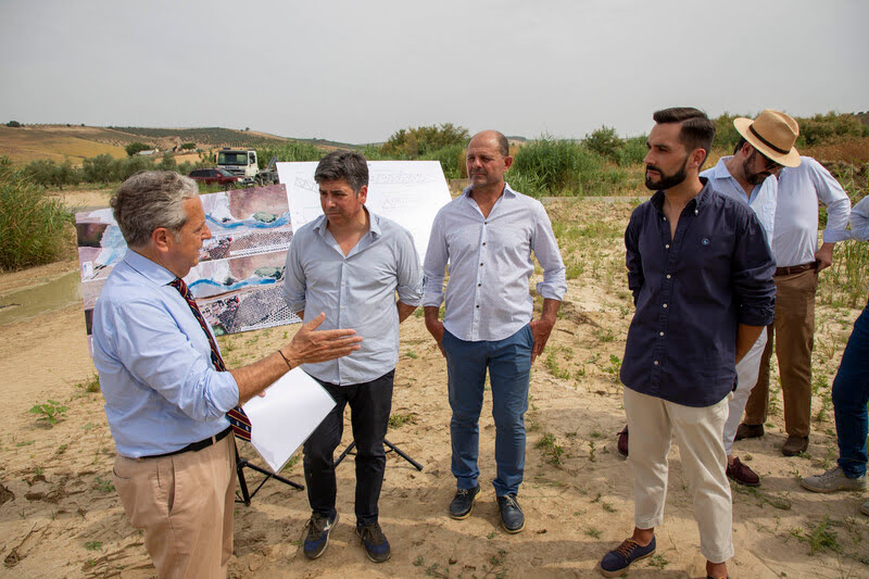La Diputación acabará con décadas de inundaciones en la CO-4207 con un nuevo puente metálico