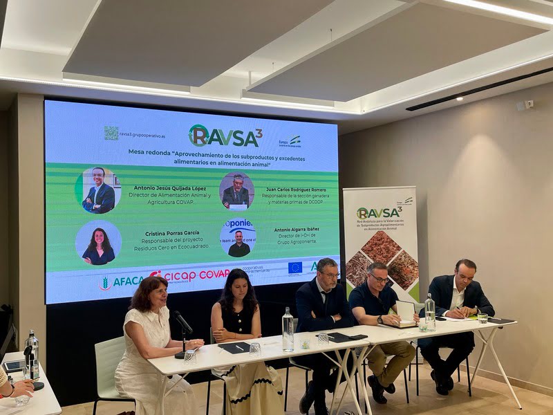 El Grupo Operativo RAVSA3 presenta la plataforma digital para valorizar subproductos agroalimentarios destinados a alimentación animal