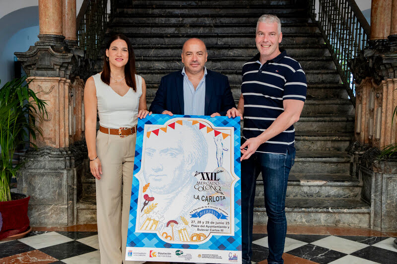 La Carlota celebra una nueva edición del Mercado Colono de la Ilustración con apoyo de la Diputación y amplia agenda cultural