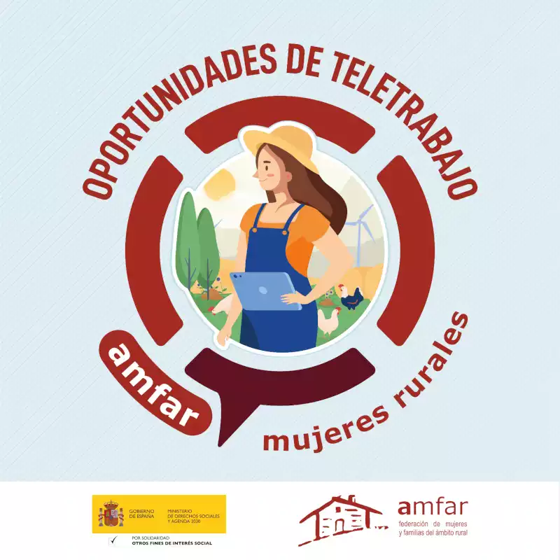 AMFAR forma a 435 mujeres rurales en teletrabajo 